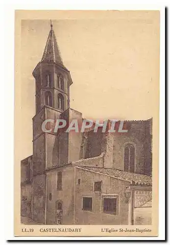 Castelnaudary Cartes postales L&#39eglise St Jean Baptiste