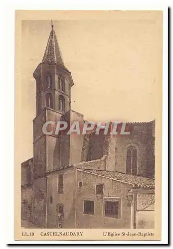 Castelnaudary Cartes postales L'eglise St Jean Baptiste
