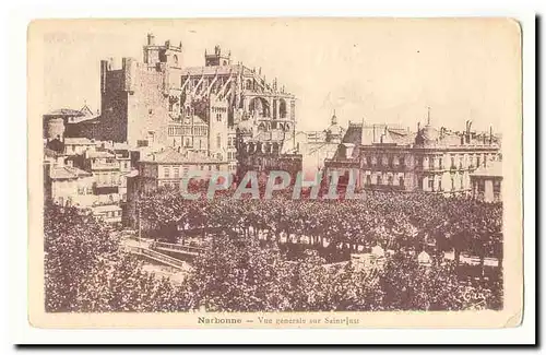 Narbonne Cartes postales Vue generale sur Saint Just