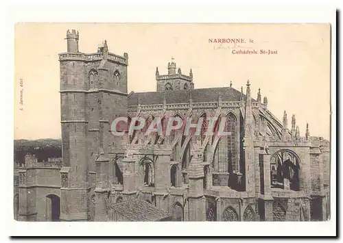 Narbonne Cartes postales la cathedrale Saint Just