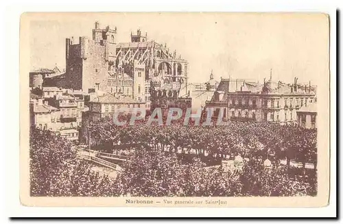 Narbonne Cartes postales Vue generale sur Saint Just