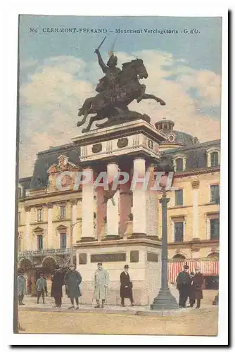 Clermont Ferrand Cartes postales Monument Vercingetorix