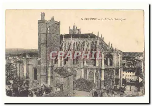 Narbonne Cartes postales Cathedrale Saint Just