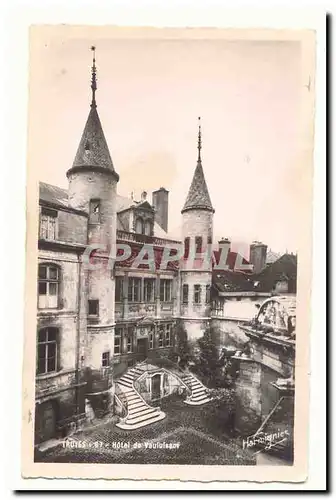 Troyes Cartes postales Hotel Vauluisant (16eme)