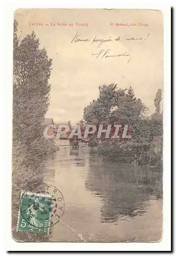 Troyes Cartes postales La Seine au Vouldy