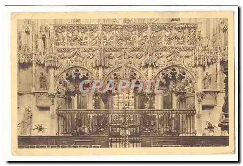 Troyes Cartes postales Jube de l'eglise Sainte Madeleine