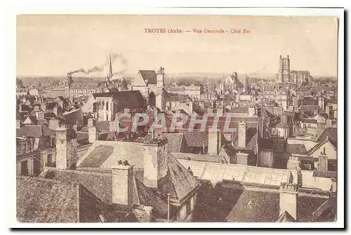 Troyes Ansichtskarte AK Vue generale Cote Est