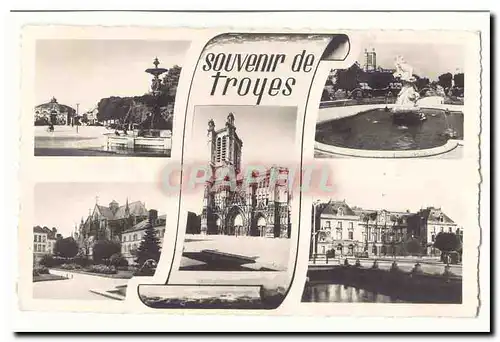 TRoyes Cartes postales moderne Souvenir