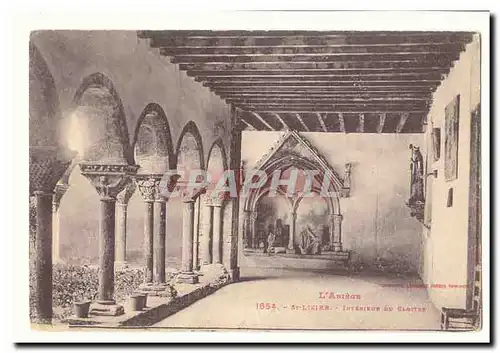 St Lizier Cartes postales Interieur du cloitre