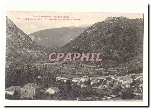 Verdun le Bas Cartes postales Vue generale pres les Cabannes