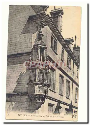 TRoyes Cartes postales Lanterneau de l'hotel de MArisy