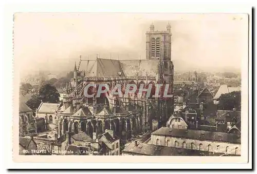 TRoyes Cartes postales Cathedrale L'abside