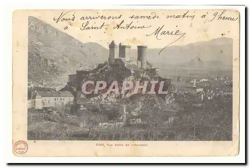 Foix Cartes postales Vue prise de l&#39Espinet