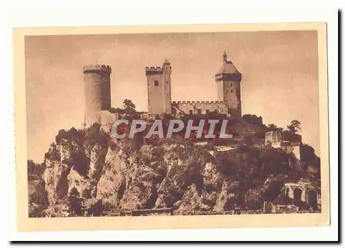 Foix Cartes postales Le chateau