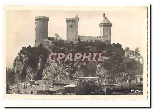 Foix Cartes postales moderne Le chateau vu du nord