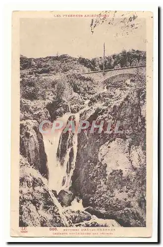 Environs d�Ax les Thermes Cartes postales Cascades superieures des Bezines