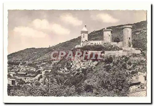 Foix Ansichtskarte AK Le chateau vu Facade ouest (monument historique)