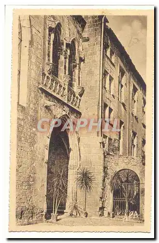 Mirepoix Cartes postales Le porche et la porte d&#39entree de la cathedrale 15eme et l&#39eveche