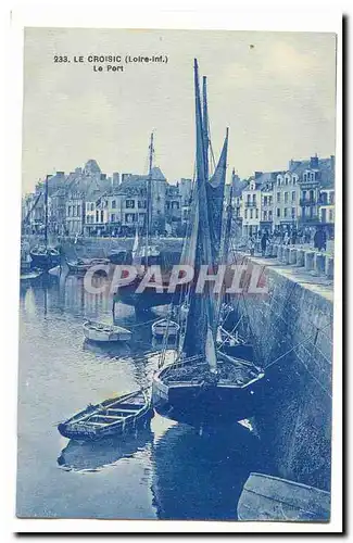 Le Croisic Cartes postales Le port (bateau)