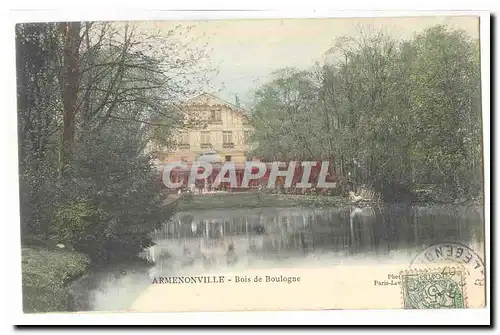 Armenonville Ansichtskarte AK Bois de Boulogne