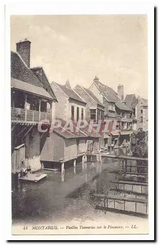 Montargis Cartes postales Vieilles tanneries sur le Pinseaux