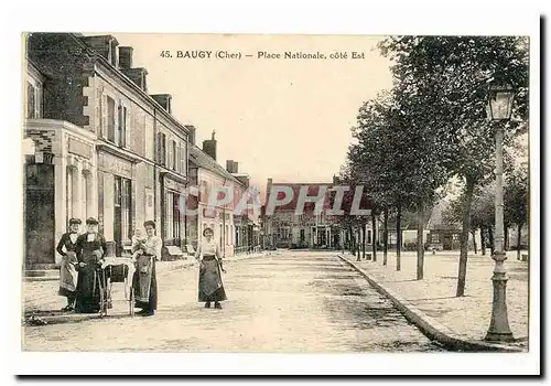 Baugy Cartes postales Place nationale cote Est