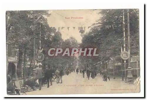 Luchon Cartes postales Les allees d&#39Etigny