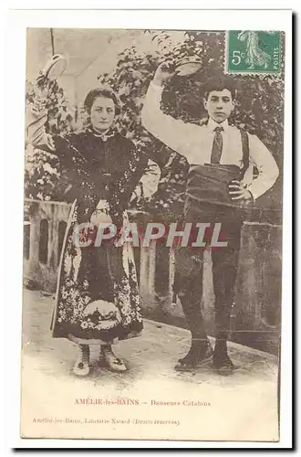 Amelie les Bains Cartes postales Danseurs catalans TOP