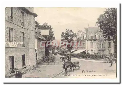 Bagnoles de l&#39orne Ansichtskarte AK Route de la Ferte Mace