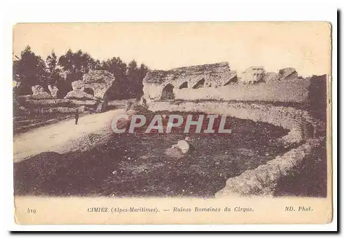 Cimiez Cartes postales Ruines romaines du cirque