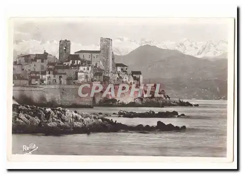 Antibes et la chaine des Alpes Cartes postales