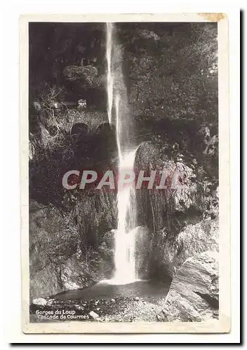 Gorges du Loup Cartes postales Cascade de Courmes