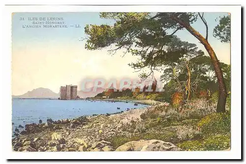 ILe de Lerins Cartes postales Saint Honorat L&#39ancien monastere