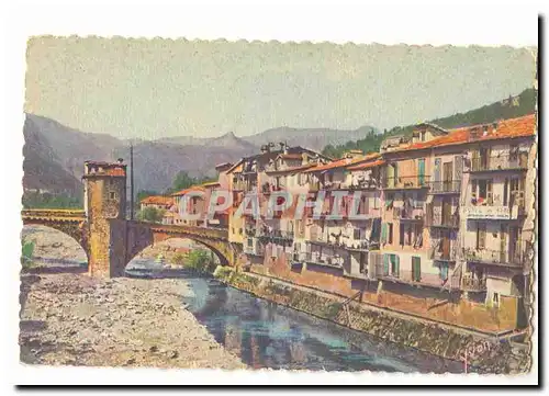 Sospel Cartes postales Vieilles maison sur la Bevera