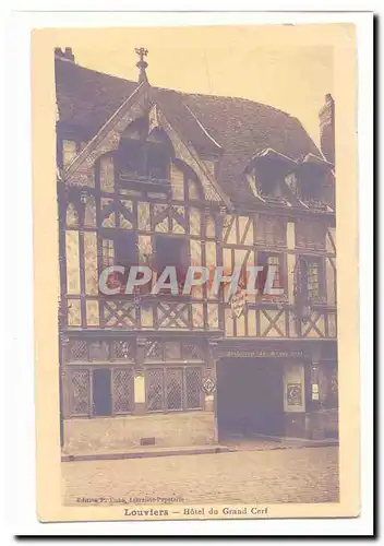 Louviers Cartes postales Hotel du Grand Cerf