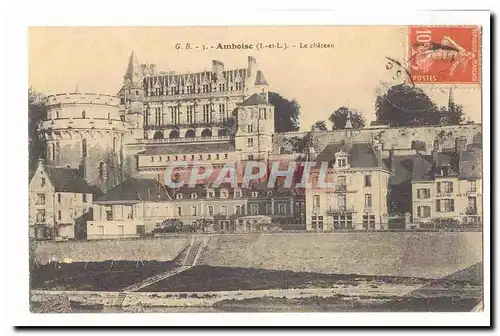 Amboise Cartes postales Le chateau