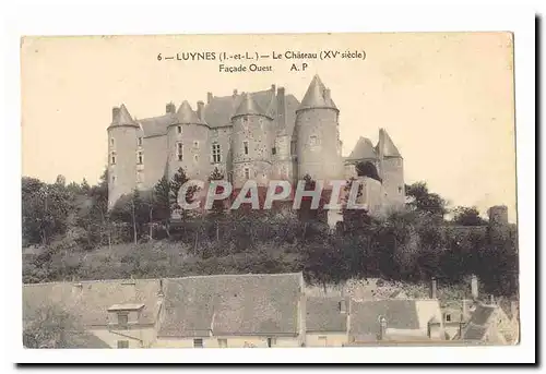 Luynes Ansichtskarte AK Le chateau (15eme)