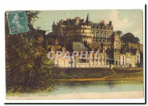 Amboise Cartes postales Le chateau