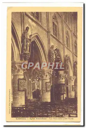 Louviers Cartes postales Eglise Notre Dame Les sous Ailes (cote Nord)