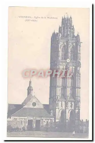 Verneuil Cartes postales Eglise de la Madeleine (15eme)