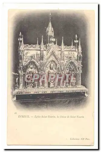 Evreux Ansichtskarte AK Eglise Saint Taurin la Chasse de Saint Taurin (relique)