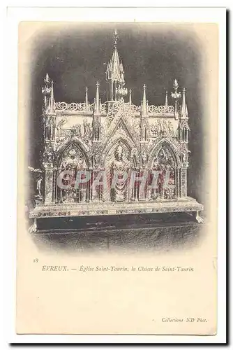 Evreux Cartes postales Eglise Saint Taurin la Chasse de Saint Taurin (relique)