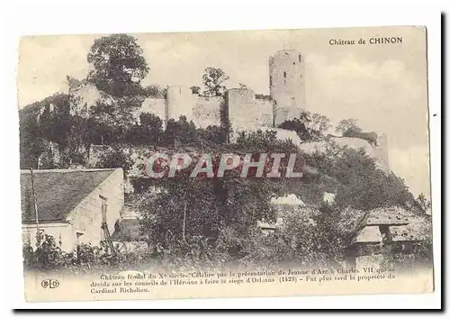 Chateau de Chinon Cartes postales