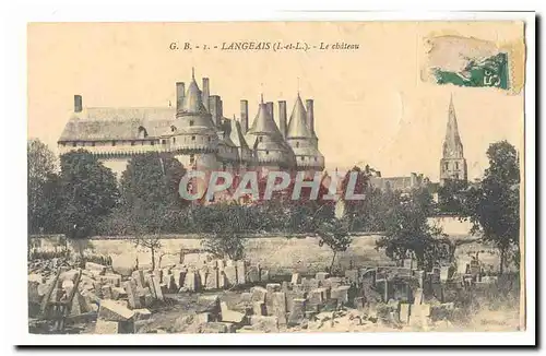 Langeais Cartes postales Le chateau
