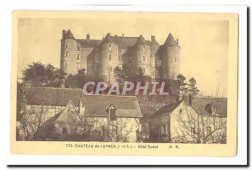 Luynes Ansichtskarte AK Le chateau Cote Ouest