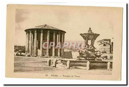 Italie Italie Roma Cartes postales Temple de Vesta