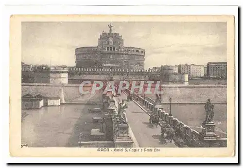 Italie Italia Roma Cartes postales Castel S Angelo Mola Adriana