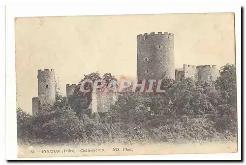 Eguzon Cartes postales Chateaubrun