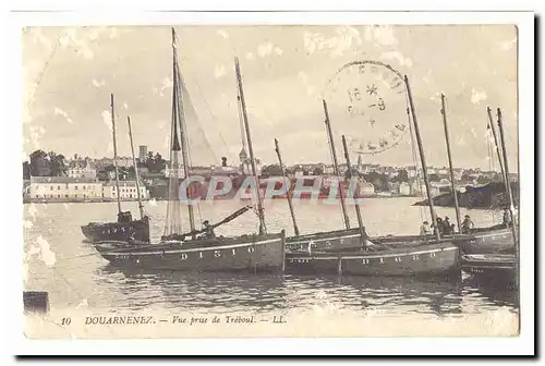 Douarnenez Cartes postales Vue prise de Treboul (bateaux)