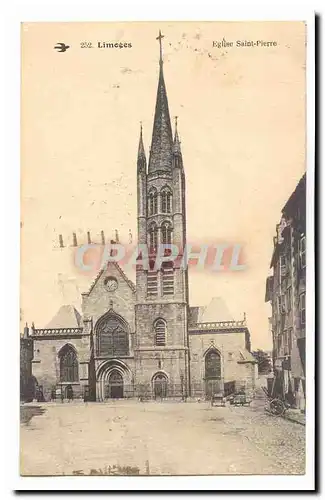 Limoges Cartes postales Eglise Saint Pierre